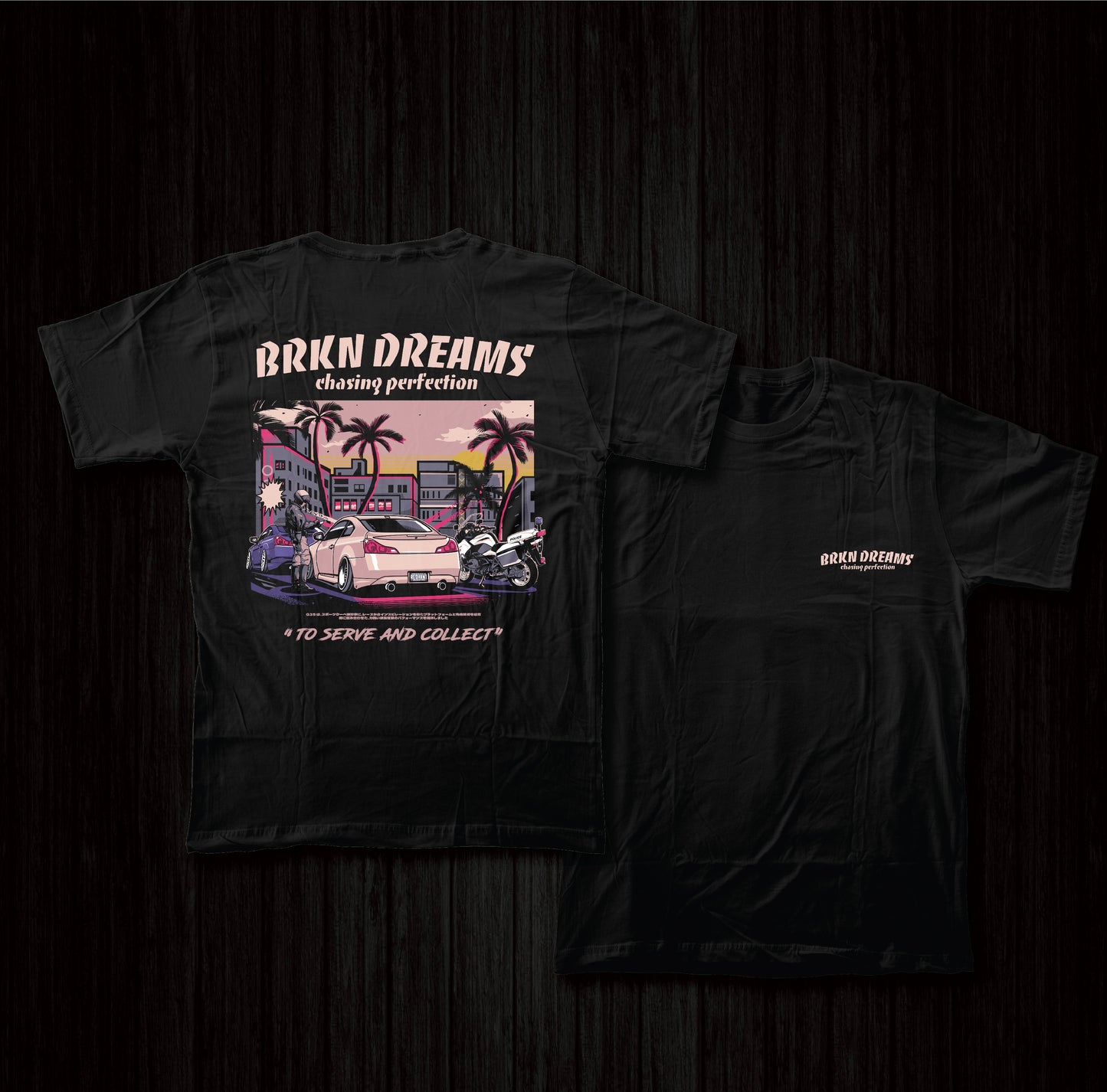 SERVE AND COLLECT T-SHIRT